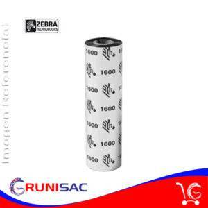 Cinta Ribbon Zebra Technologies 1600 Standard - 110mm x 70m