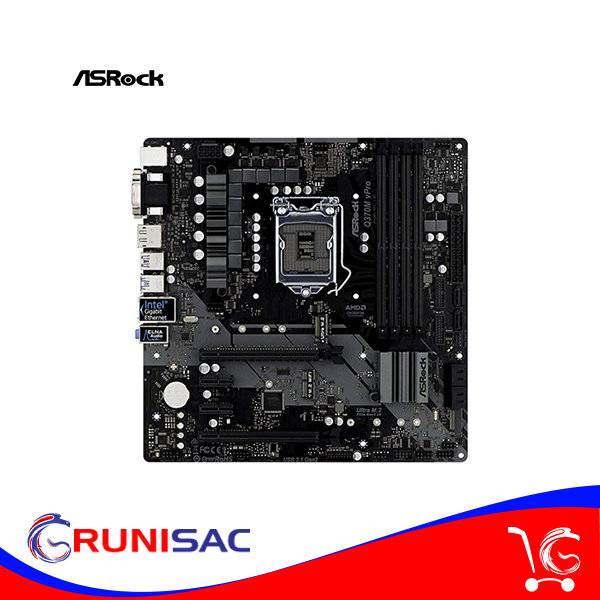 Mainboard Asrock Q370M VPRO 9th y 8th Gen Intel® Socket 1151 - Imagen 3