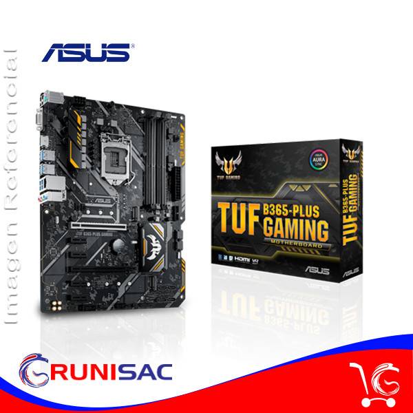 Motherboard Asus TUF B365M-Plus Gaming, LGA1151, B365, DDR4, SATA 6.0, USB 3.1 - 8va/9na Generación - Imagen 3