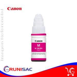 Botella de Tinta Canon GI-190M Magenta.