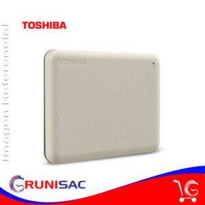 Disco Duro de 1TB Externo Toshiba Canvio Advance USB 3.0 White