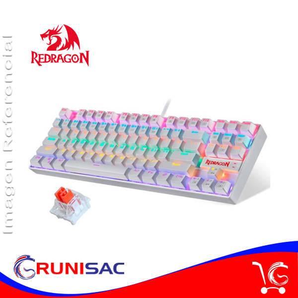 Teclado Redragon KUMARA Rainbow, Spanish K552W-KR-SP WHITE