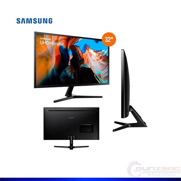 Monitor Samsung 32" LED, 3840X2160, HDMI/DP/AUDIO (LU32J590UQLXPE) - Imagen 2