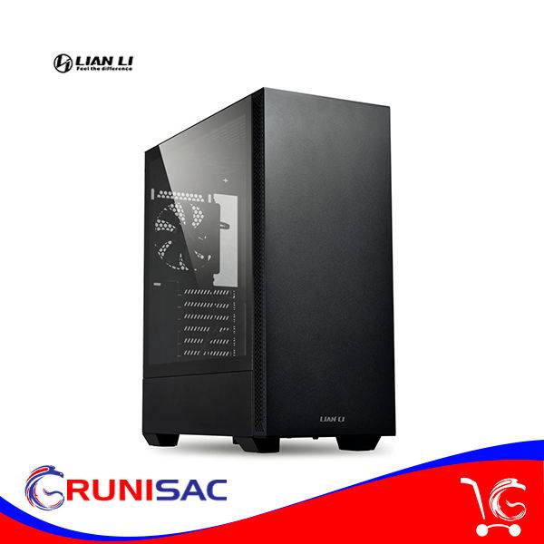 Case Lian Li Lancool 205 Black Vidrio Templado sin fuente usb 3.0