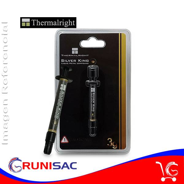 Pasta Térmica Metal Líquido Siver King (3g)